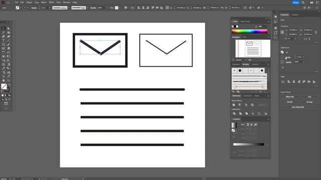 КОНТУР STROKE НУЖНО ЗНАТЬ ЛАЙФХАК В ADOBE ILLUSTRATOR смотреть онлайн