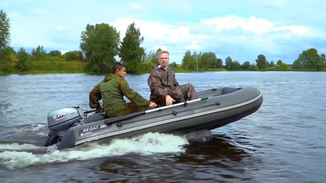 Обзор и тест-драйв лодки Regat (Регат) 360 смотреть онлайн