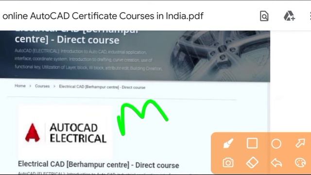 Online AutoCAD Certificate Courses recognised by Government of India смотреть онлайн