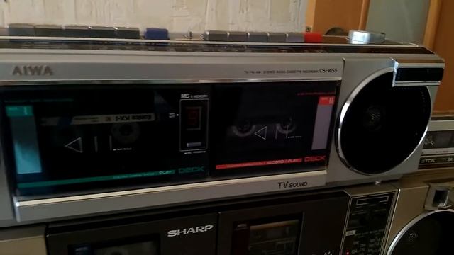 Sharp qt 89 и AIWA CS W55 смотреть онлайн