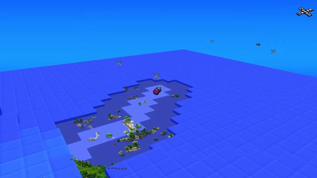 Супер Co-op приключения в Cube World #8 - "Кругом одна вода" смотреть онлайн