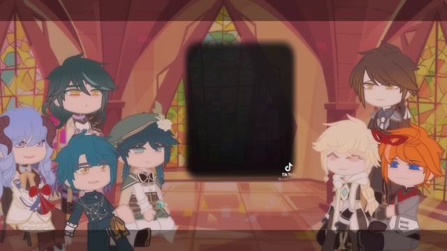 Genshin Impact React To The Twins | 3/4 | Past Liyue + Venti&Aether | Male Traveler | Slight Venthe
