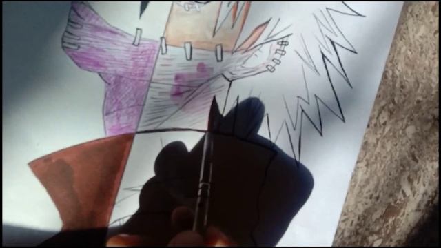 drawing dabi 1h vs 10h #anime #sketch #challenge #viral #dabi #my hero academia #sketch # смотреть онлайн