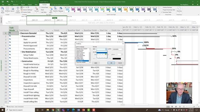 MS Project The Course, Set Baseline, Update, & Recover Your Project Class 8 Part 2 смотреть онлайн
