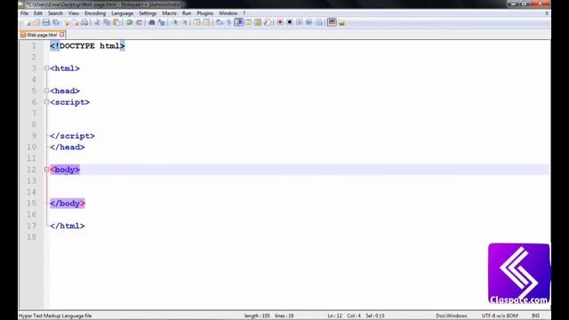 Claspace JavaScript Statement смотреть онлайн