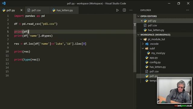 coding a Python 'has letters' function | fixing errors with data types смотреть онлайн