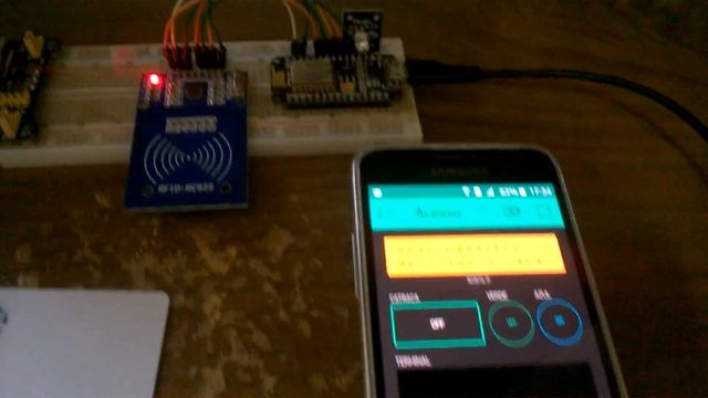 NODEMCU - MYSQL - RFID RC522 - BLYNK смотреть онлайн