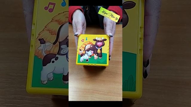 Музыкальная игрушка Говорящий кубик «В гостях на ферме» смотреть онлайн