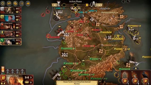 Lannister Max Difficulty | Game of Thrones Digital Board Game смотреть онлайн