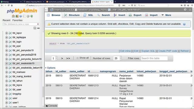 Seri Update e-Reporting SPSE (Update SiRUP 2019) смотреть онлайн