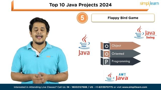 Top 10 Java Projects For 2024 | 10 Java Projects For Resume | Java Programming Projects |Simplilear смотреть онлайн