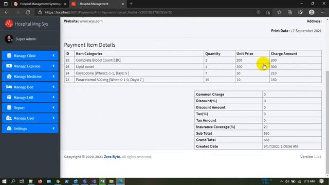 Hospital Management System | ASP.NET Core | EF Core | MSSQL смотреть онлайн