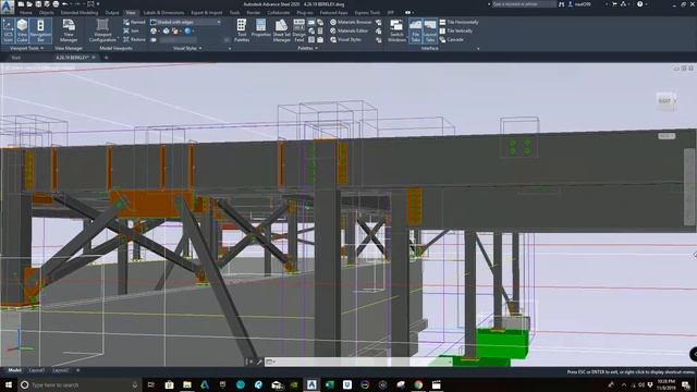 MODELING IN ADVANCE STEEL 2020 смотреть онлайн
