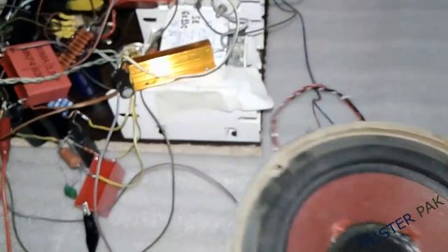 Первый запуск УНЧ SE на лампе 6с33с и тест её выходной мощности навесной монтаж! смотреть онлайн