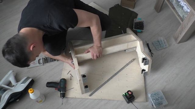 ЧПУ станок своими руками Ч2!!! Сборка основной части!!!