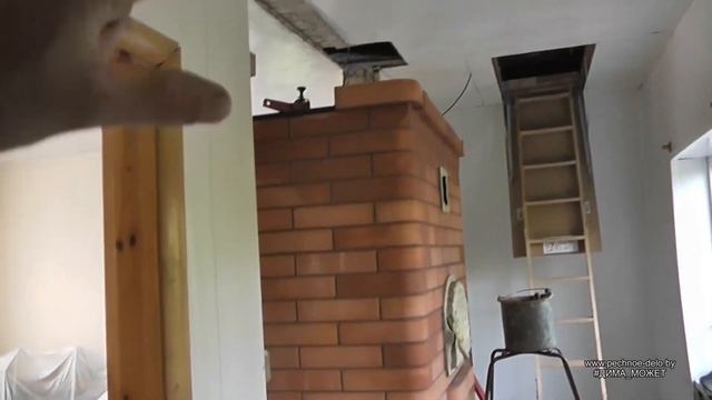 208. Строим каминопечь, осталась сделать трубу. Печник Пинск. смотреть онлайн