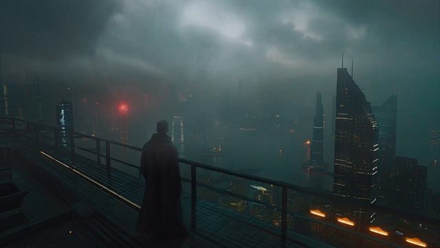 Blade Runner Plasmoid - Cyberpunk Ambient Music - Ethereal Sci Fi Background Music смотреть онлайн