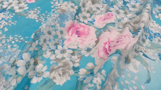 Ткань Перкаль 220 см рис 206111 Очарование лета 1 основа смотреть онлайн