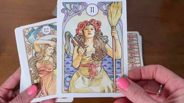 Art Nouveau Lenormand Cards ✨ Unboxing & First Impressions смотреть онлайн