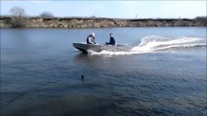 Маленькая лодка с водометом KJet 134 (16.3 км/час)