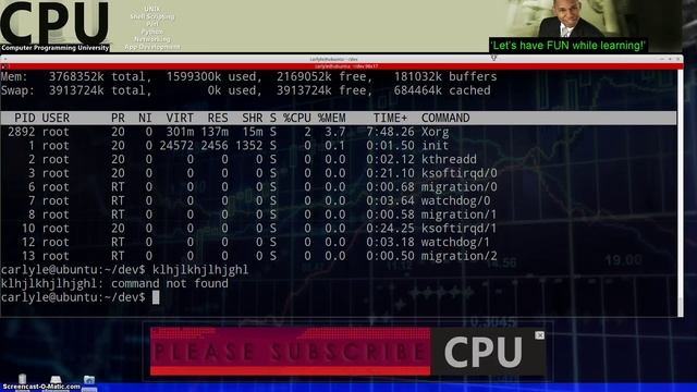 UNIX: Creating your first script смотреть онлайн