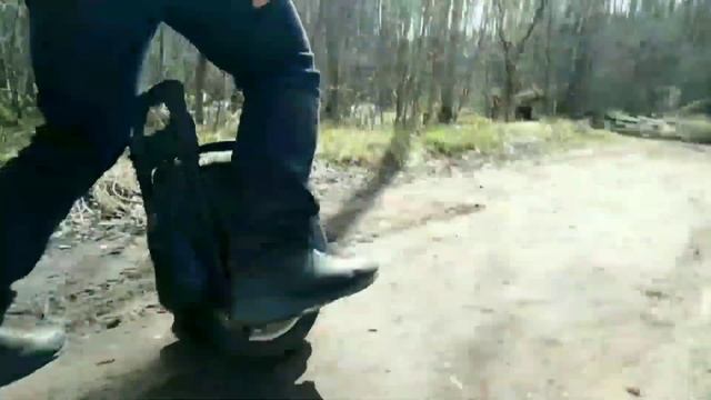 Kingsong KS 14C Off-Road. На монколесе по бездорожью. Питер и окрестности. #моноколесо #euc смотреть онлайн
