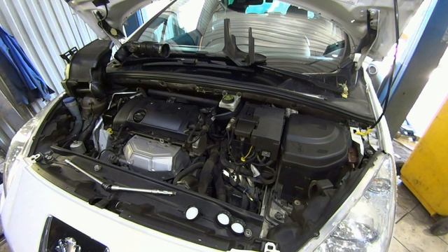 замена масла в АКПП / Peugeot 308 AL4 смотреть онлайн