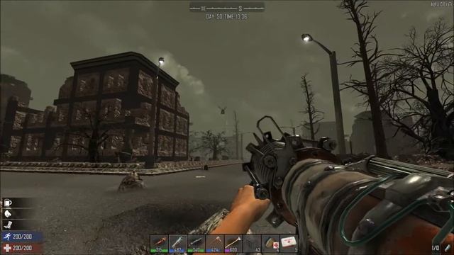 7 Days To Die | Zombie Falls 0-0 Hub City Loot Run #2 | Pt 44 | Alpha 13.8 | Episode 79 | смотреть онлайн