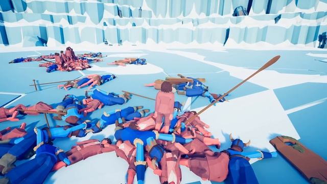 TABS Multiplayer - Baron's Cyclops King vs Blitz' Halfling Army - Totally Accurate Battle Simulator смотреть онлайн