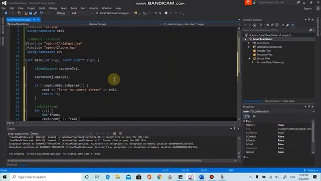 How to Read Video Files with OpenCV in C++ | OpenCV Tutorial |2020 | Visual Studio 2015 | #5 смотреть онлайн
