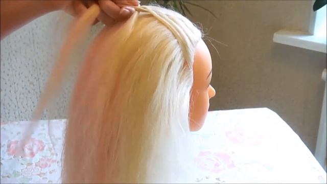 ?Красивая прическа для праздника? Прическа с плетением смотреть онлайн