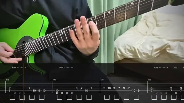 All That Remains / Two Weeks (Guitar Cover + Screen TAB) смотреть онлайн