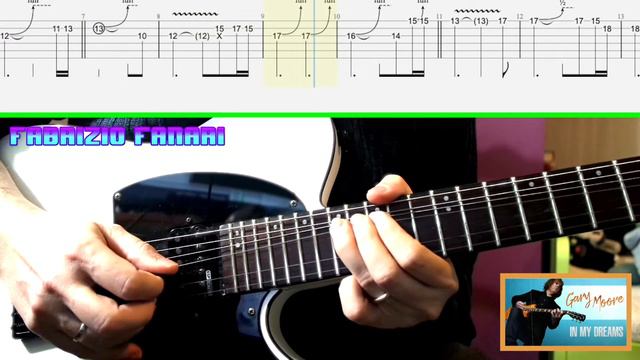 Gary Moore - In My Dreams Solo With Tab #GaryMoore #InMyDreams