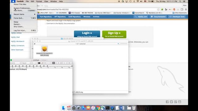 MySQL Installation on MAC OS смотреть онлайн