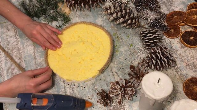DIY Christmas. 크리스마스 장식 Свечи своими руками. Новогодний декор своими руками смотреть онлайн
