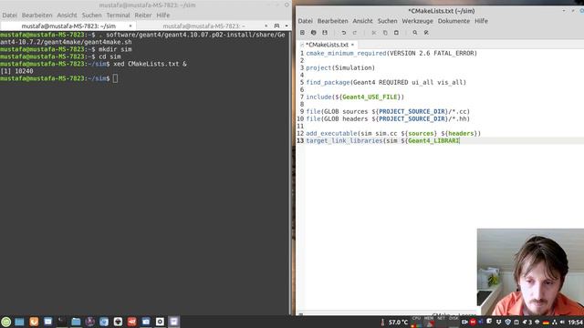 Geant4 Tutorial 2: Creating First Project смотреть онлайн