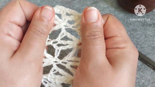 طريقه عمل شال كروشية مميز جدا 2024 بكل تفاصيلة مع كنار رائع على الجوانب смотреть онлайн