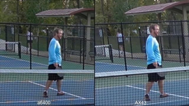 Pickleball camera compare: Sony a6400 vs Sony FDR-AX43 смотреть онлайн