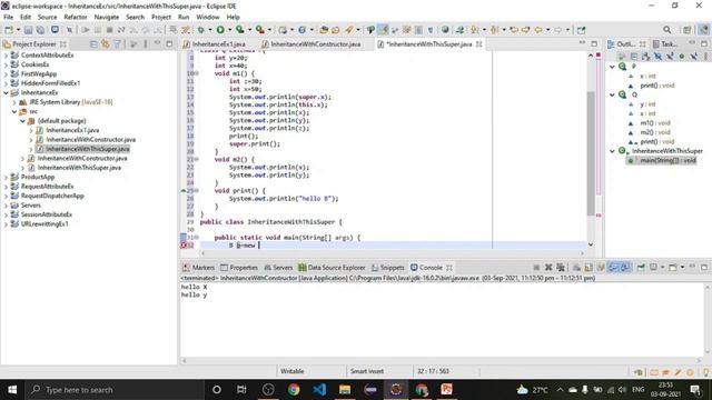 Tutorial-20 by Singh Mam|OOP| Member Calling in Inheritance | Java tutorial for beginner in hindi?? смотреть онлайн