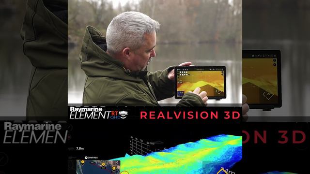 RT4 V4 ELEMENT // REALVISION | EN | World's First Live 3D Wireless Baitboat Echo QHD Funk Echolot