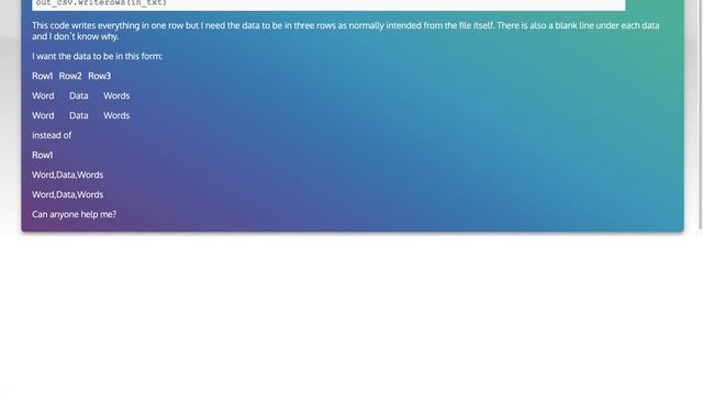 How to convert a tab delimited text file to a csv file in Python смотреть онлайн