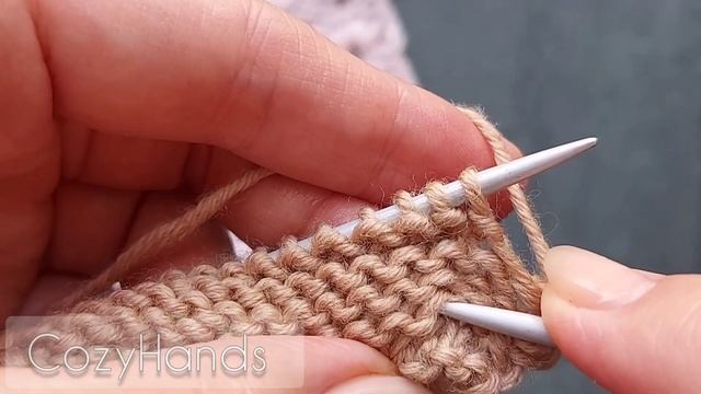 Нежный узор спицами с цветочками из вытянутых петель / Для вязания детских шапок, свитеров, пледов смотреть онлайн