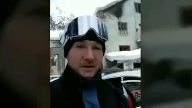 Дорога в Цей, Северная Осетия, горнолыжный курорт, катание на лыжах и на сноуборде. смотреть онлайн