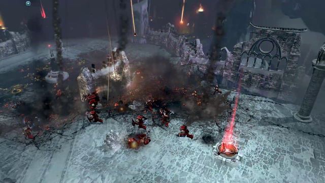 Cinematic Battle: Flesh Tearers vs Orks! - Astartes Mod | Warhammer 40K: Dawn of War 2: Retribution смотреть онлайн