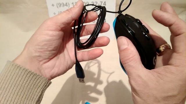 Проводная игровая мышь Logitech G300S в Баку / Bakida / v Baku смотреть онлайн