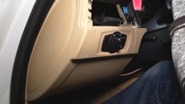 HOW TO REPLACE HEADLIGHT SWITCH BMW E90 E92 E91 E93 смотреть онлайн