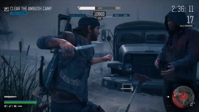 Day 1 GOLD score combat challenge Gameplay! 29,704 POINTS - WEEK 4 - Ambush Camp Rush | DAYS GONE смотреть онлайн