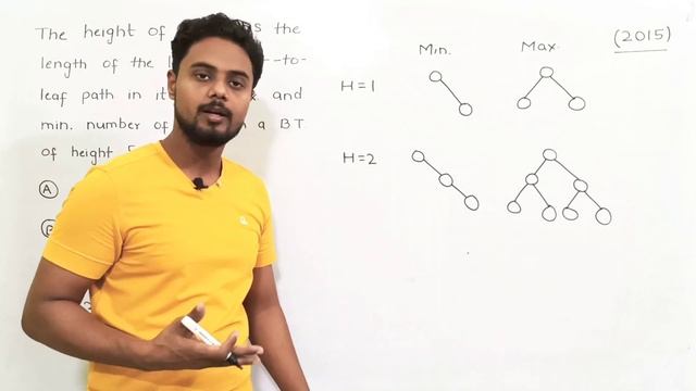 Minimum and Maximum number of nodes in a Binary Tree смотреть онлайн