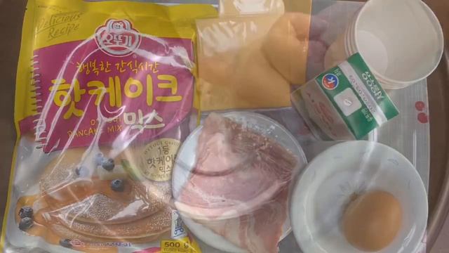 핫케이크가루요리/팬케이크만들기/계란빵만들기 смотреть онлайн