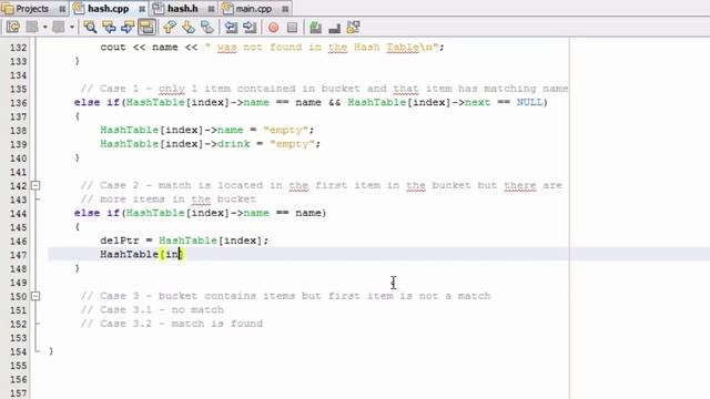 How to Create A Hash Table Project in C++ (Part 16) Remove Item Function , Case 2 смотреть онлайн